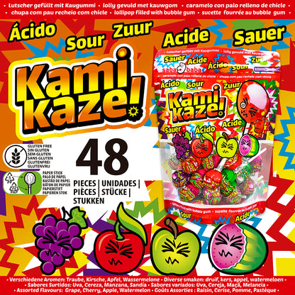 PACK DINGO & KAMIKAZE MIX | Caramelos Rellenos Chicle (Promo envío gratis)