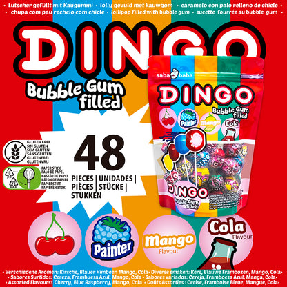 DINGO MIX | Caramelos Rellenos Chicle