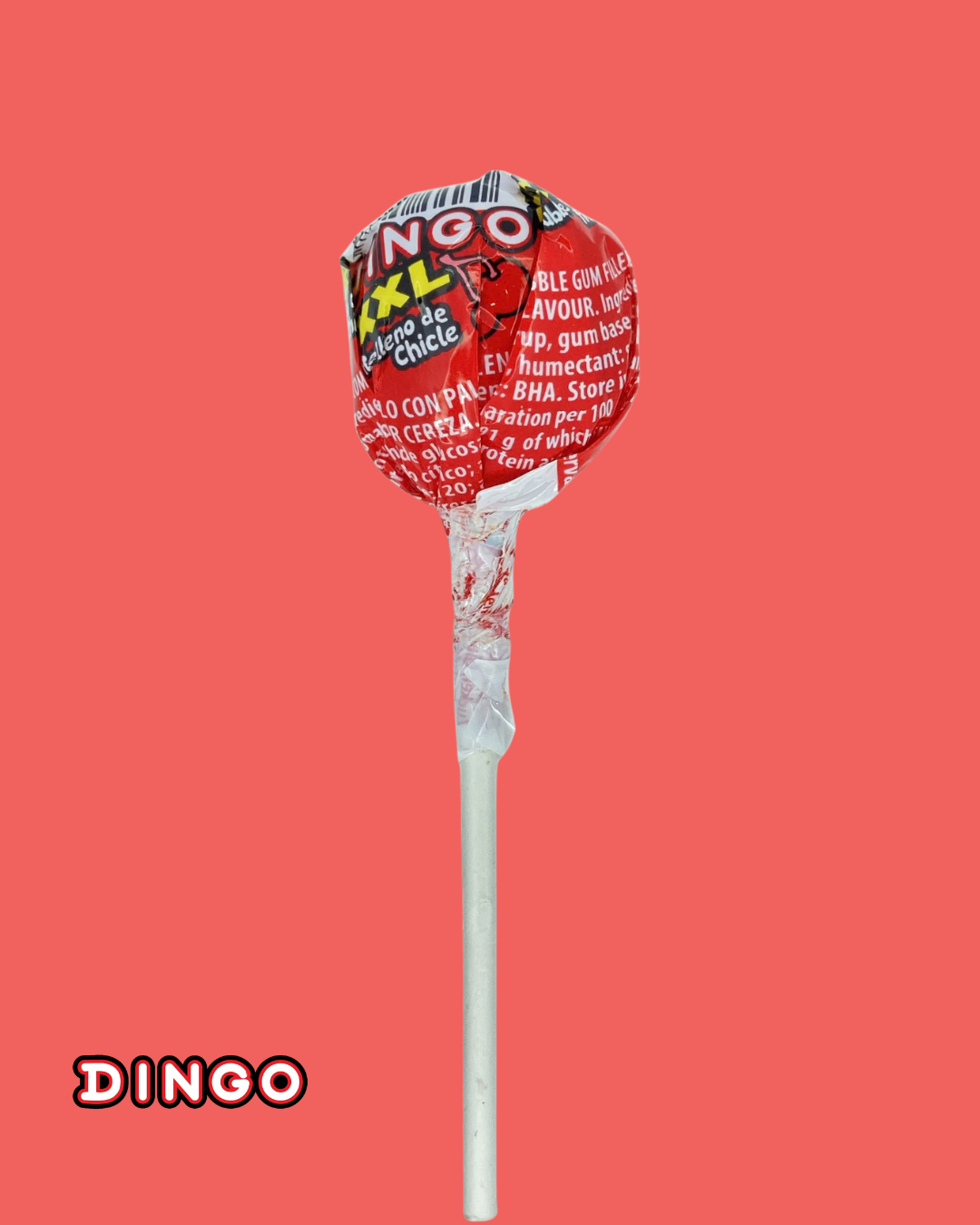 DINGO CEREZA | Caramelos Rellenos Chicle